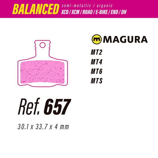 657 LESS BALANCED