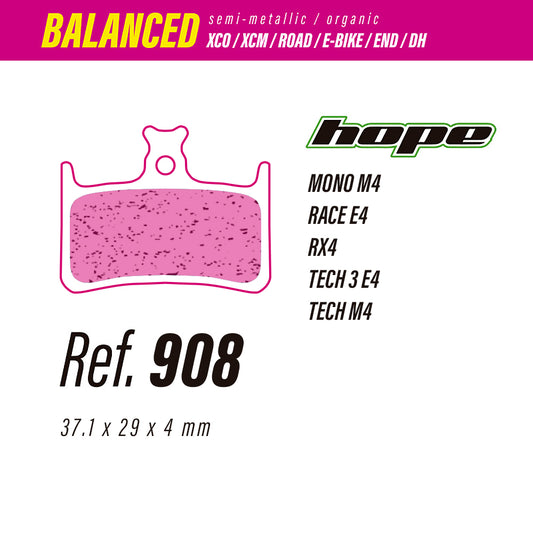 908 LESS BALANCED